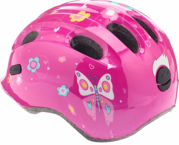 ABUS Smiley 2.0 Kinderhelm pink butterfly