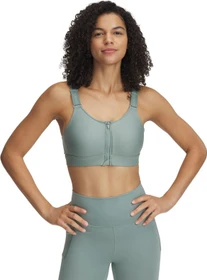 Under Armour Infinity 2.0 High Zip Sport-BH silica green (Damen)