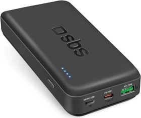 SBS Mobile PD 20W Ultra Fast Powerbank 20000mAh schwarz