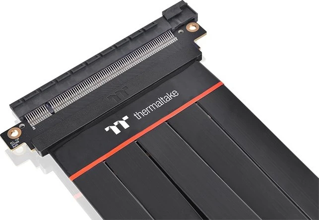 Thermaltake TT Premium PCI-E Extender Riser Card Cable, gerade, PCIe 4.0, 300mm