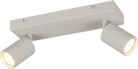 Trio Soka Spot 2-flammig warm grey
