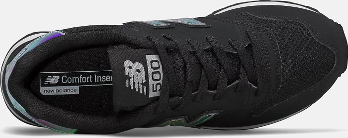 New Balance 500 Classic black/white/rainbow (Damen)