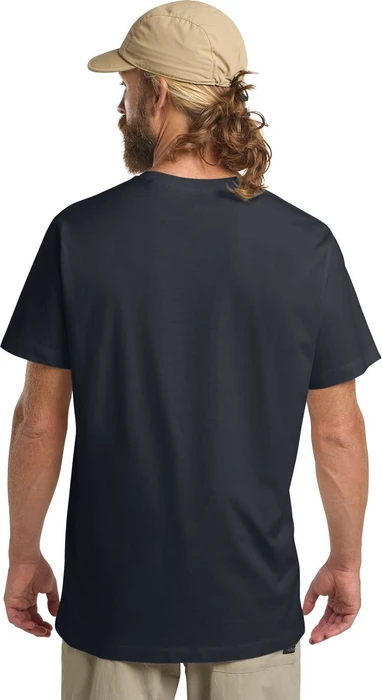 Jack Wolfskin Essential T-Shirt kurzarm dark navy/grey (Herren)