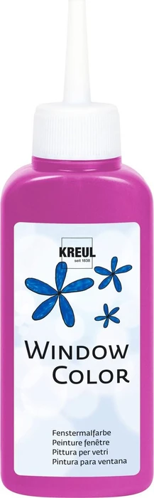 Kreul Window Color Glasmalfarbe, pink, 80ml