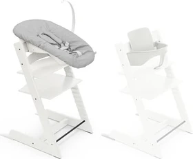 Stokke Tripp Trapp inkl. Newborn und Baby-Set 3in1 Buche white