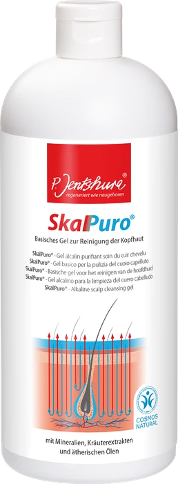P.Jentschura SkalPuro Basisches Gel für die Kopfhaut, 1l