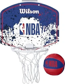 Wilson NBA Team Mini rot/weiß/blau Basketballkorb