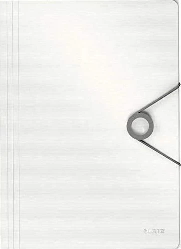 Leitz Solid Dreiflügelmappe mit Eckspanner, A4, weiß
