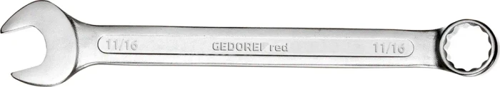 Gedore red R09110044 Ring-Maulschlüssel zöllig, 11/16"x210mm