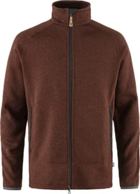 Fjällräven Övik Fleece Zip Jacke autumn leaf (Herren)