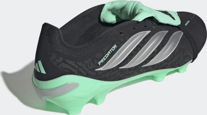 adidas Predator League Fold-Over Tongue FG core black/silver metallic/pulse mint