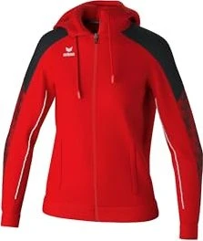 Erima Evo Star mit Kapuze Trainingsjacke rot/schwarz (Damen)
