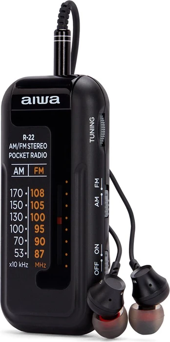 Aiwa R-22 schwarz
