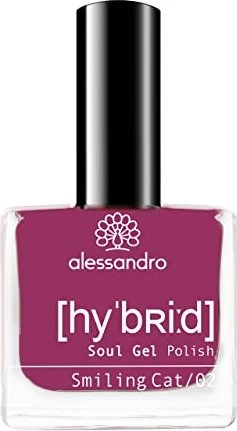 Alessandro Hybrid Soul Gel Nagellack smiling cat, 8ml