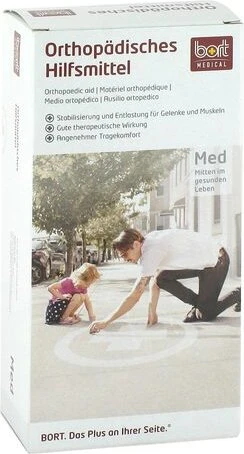 Bort Medical Soft Daumenschiene kurz Größe M schwarz, 1 Stück