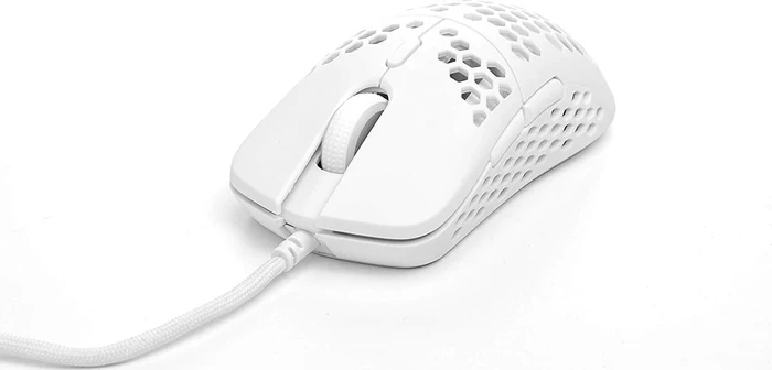 HK Gaming Mira-M Gaming Mouse weiß, USB