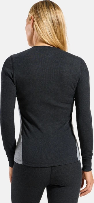 Odlo Active Warm Eco Set dark grey melange/grey melange (Damen)