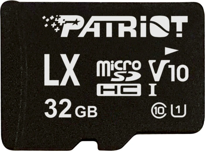 Patriot LX Serie, microSD UHS-I U1, V10