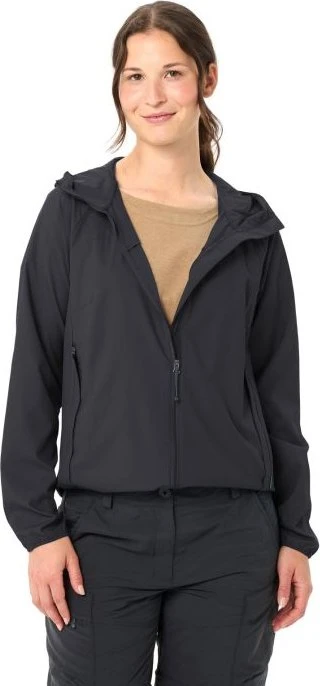 Vaude Neyland II Wind Funktionsjacke phantom black (Damen)