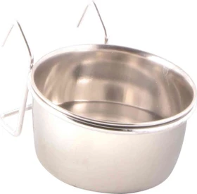 Trixie Hängenapf mit Halter, 150ml/7cm Ø