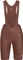 Jack Wolfskin Morobbia Bib Shorts Fahrradhose kurz dark rust (Damen) Vorschaubild