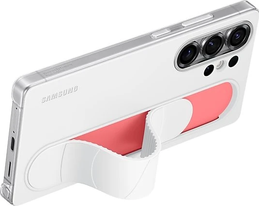 Samsung Standing Grip Case für Galaxy S25 Ultra weiß