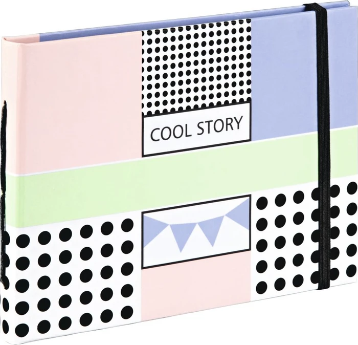 Hama Buch Fotoalbum Cool Story 18x13 / 20 braune Seiten