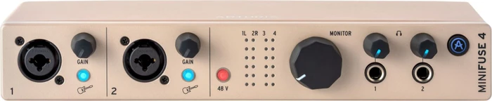 Arturia MiniFuse 4 champagne