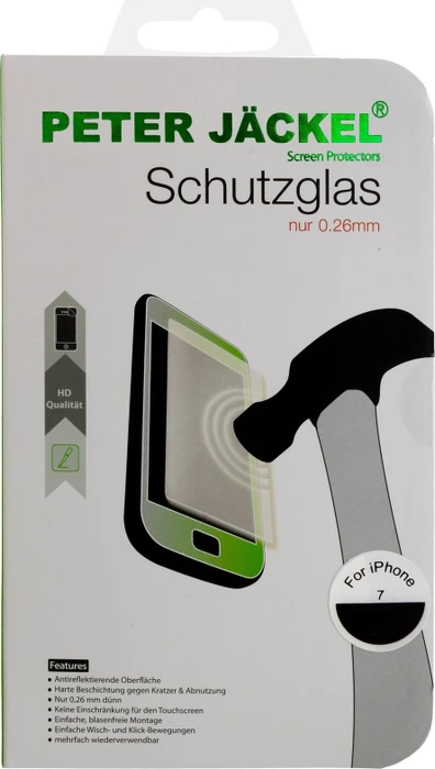 Peter Jäckel HD Glass Protector für Apple iPhone 7/8/SE (2020)