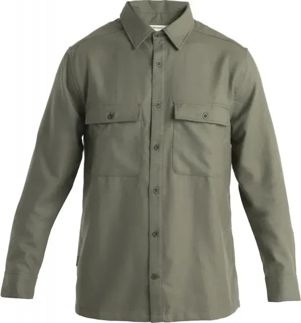 Icebreaker Merino 200 Dawnder Hemd langarm loden (Herren)