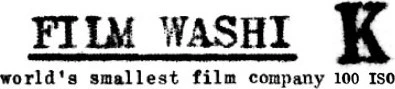Film Washi K - ISO 100/21° Vintage aerial film