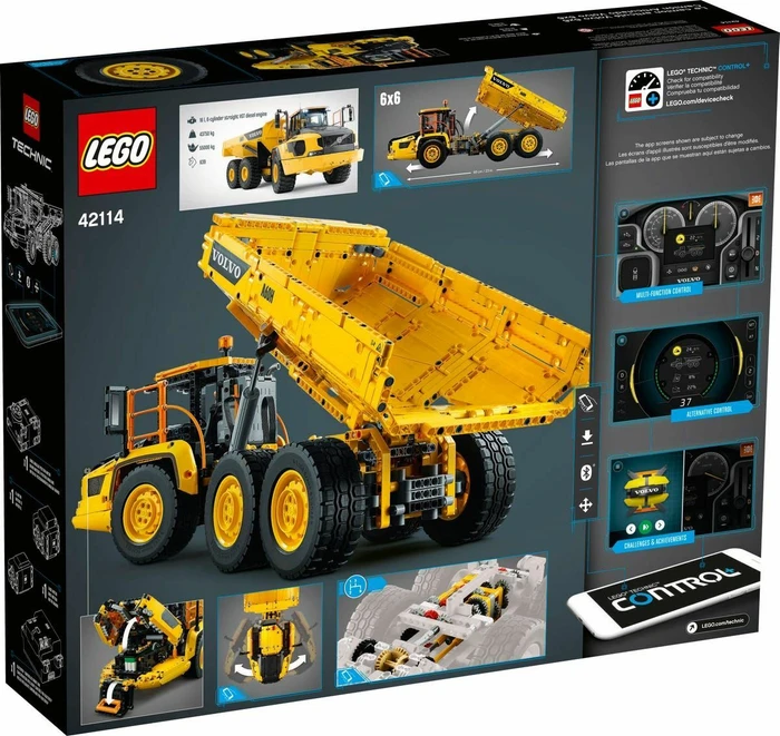 LEGO Technic - Knickgelenkter Volvo-Dumper (6x6)
