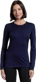 Icebreaker Merino 200 Oasis Crewe Funktionsshirt langarm midnight navy (Damen)