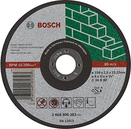 Bosch Professional C24RBF Expert for Stone Trennscheibe, 150x2.5x22.23mm, 1 Stück