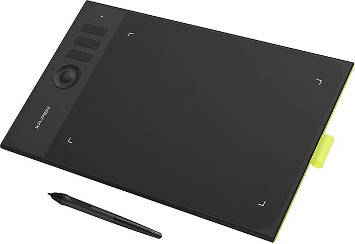 XP-Pen Star 06C Wired, schwarz/gelb