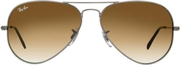 Ray-Ban RB3025 Aviator Gradient 55mm silber/braun