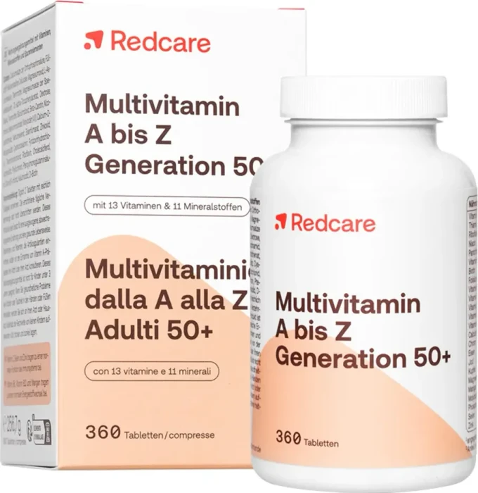 Redcare Multivitamin A bis Z Generation 50+ Tabletten