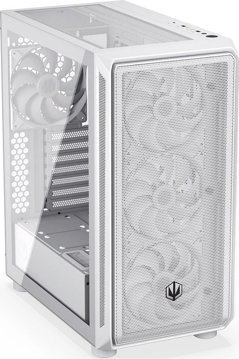 Endorfy Arx 500 White ARGB, Glasfenster