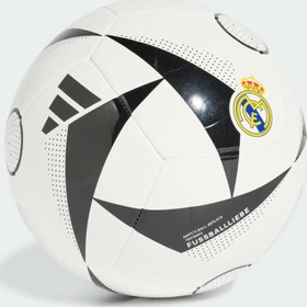 adidas Real Madrid Home Club Fußball white/black/sky tint