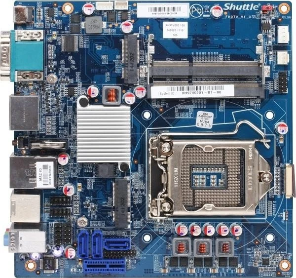 Shuttle XPC slim XH97V