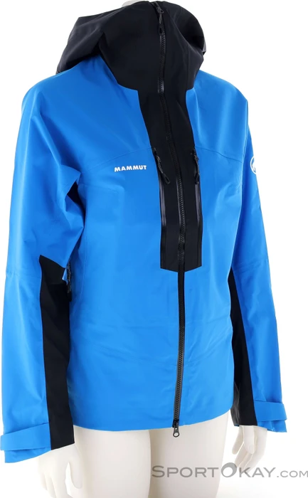 Mammut Taiss HS Hooded Funktionsjacke glacier blue/black (Damen)
