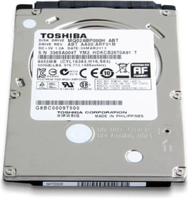 Toshiba MQ02 Series Solid State Hybrid Drive SSHD 500GB, 2.5" / SATA 6Gb/s