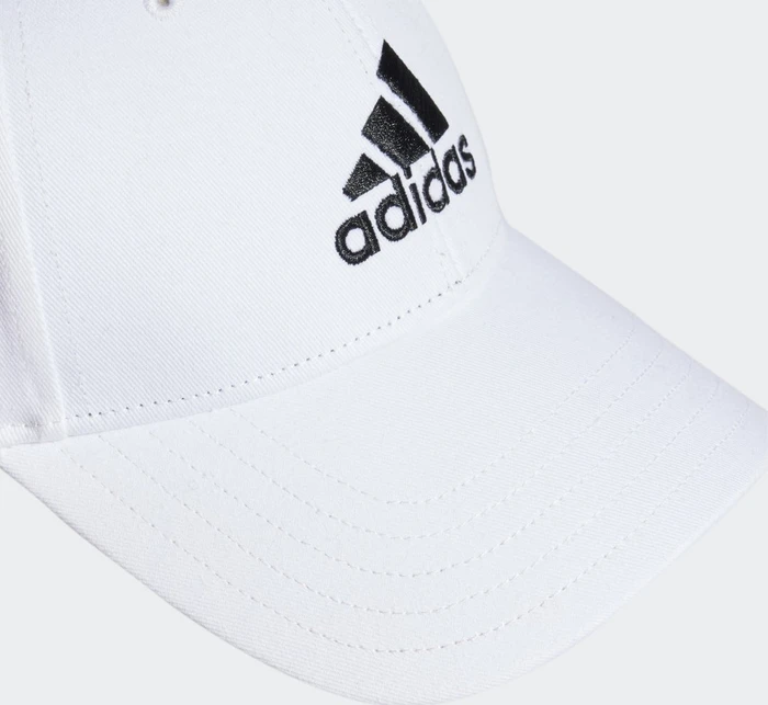 adidas Cotton Twill Baseball Kappe weiß/schwarz (IB3243) – Bild 3 von 4