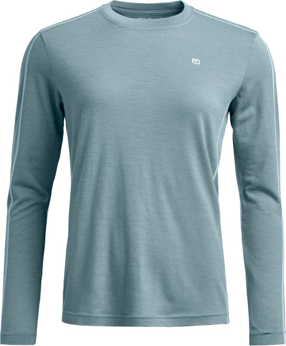 Ortovox 185 Rock'N'Wool Funktionsshirt langarm icy shore (Damen)