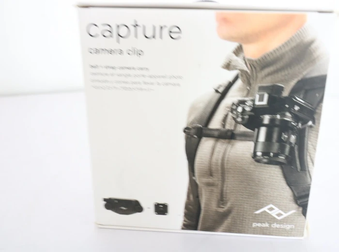 Peak Design Capture Clip V3 mit Platte schwarz