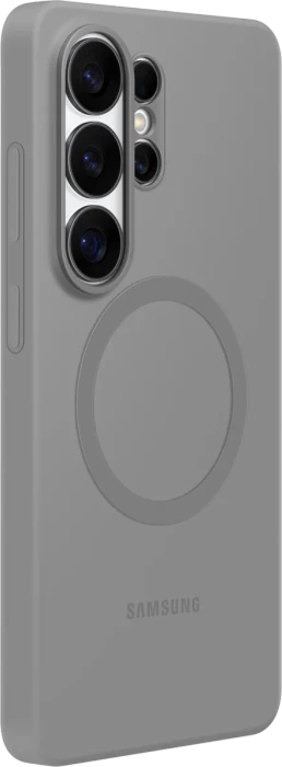 Samsung Silicone Magnet Case für Samsung Galaxy S26 Ultra grau