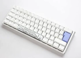 Ducky One 3 Mini PBT, LEDs RGB, Pure White, MX RGB BROWN, USB, UK