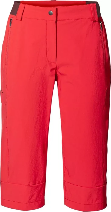 Vaude Farley Stretch Capri III Hose 3/4 flame (Damen)
