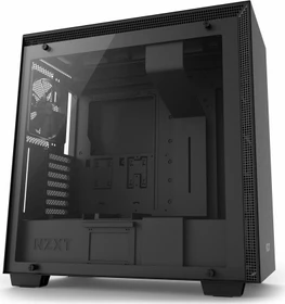 NZXT H700 schwarz, Glasfenster