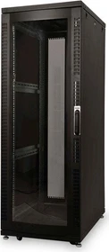 Digitus Professional Unique Serie Serverschrank 36HE, Plexiglastür, IP2X, schwarz, 1000mm tief